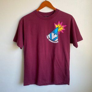 The Hundreds x limited additions Short Sleeve T-shirt Men's size M Maroon Red